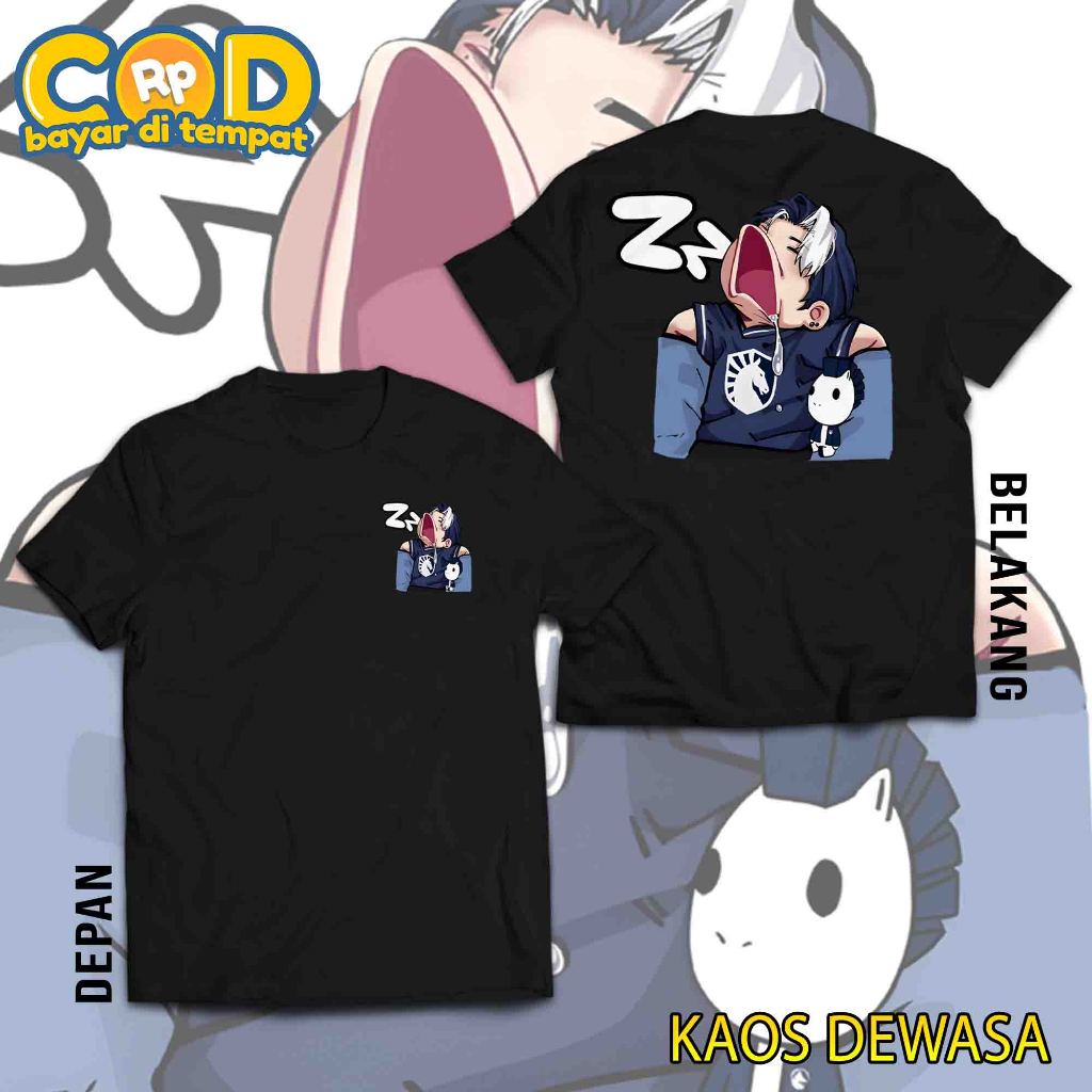 HosinShop - Kaos Emote Mobile Legend - Kaos Atasan Katun Sablon - Kaos Emoji ML - Kaos Emote ML Team