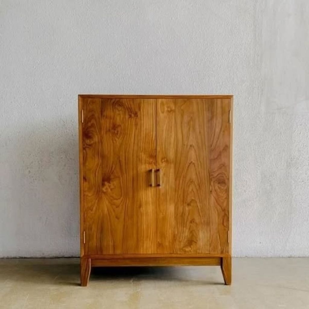 Bufet Retro Minimalis Kayu Jati  / Lemari Anak Kayu Jati