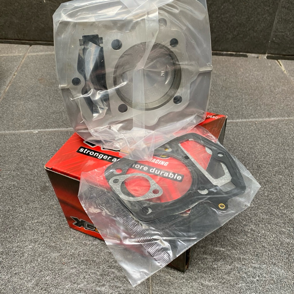 CYLINDER SILINDER BLOK WY 250 GL MEGAPRO TIGER XGP RACING SET ISI PISTON 65,5 BLOK WY 250 LENGKAP IS