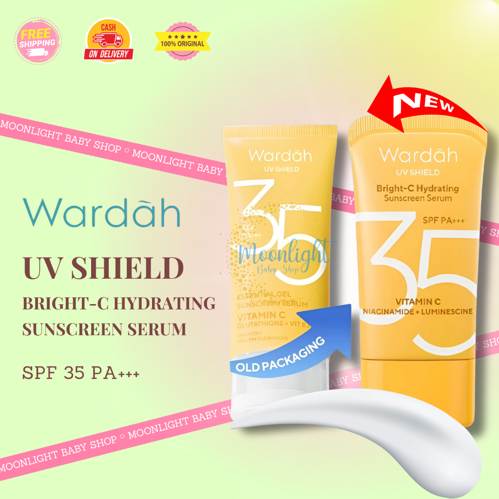 Wardah UV Shield Essential Sunscreen Gel SPF 35 PA+++ 40ml