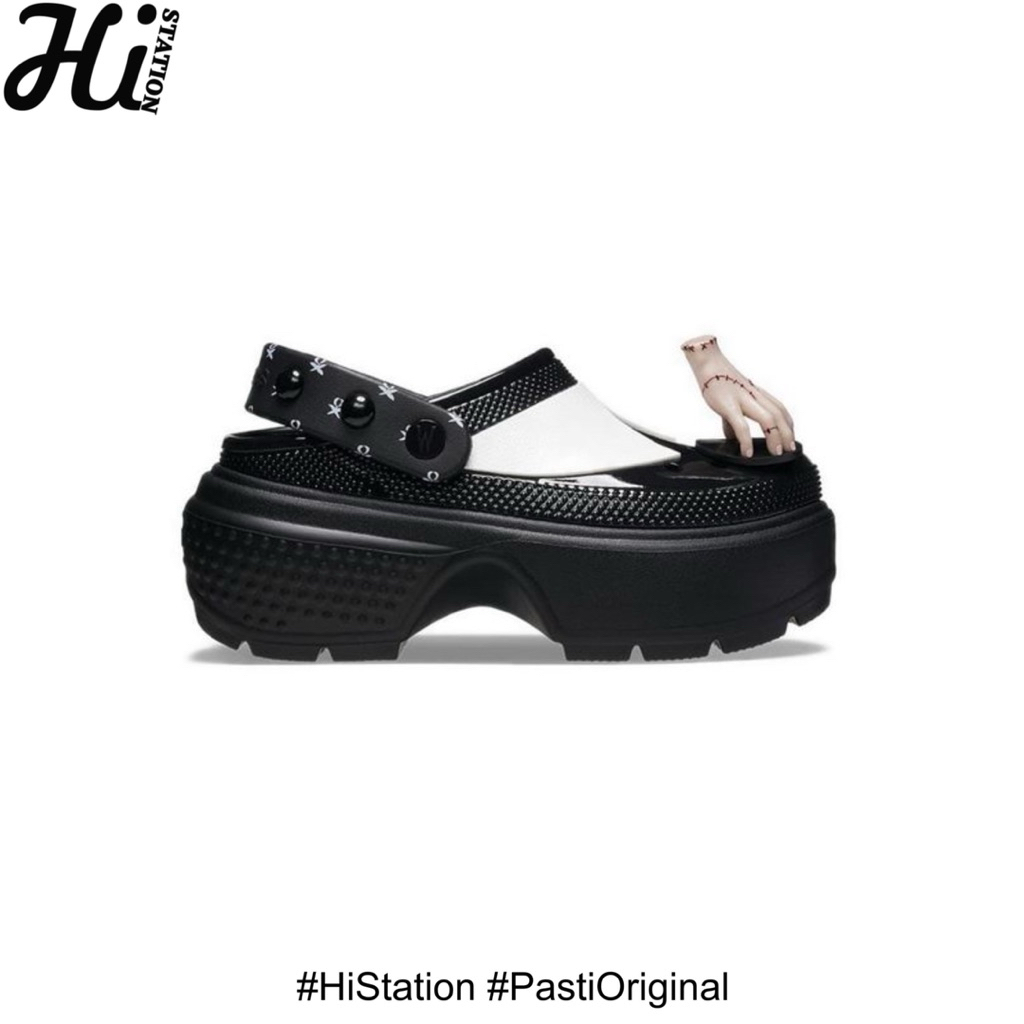 Crocs Wednesday Stomp Clog Black - 210214-001