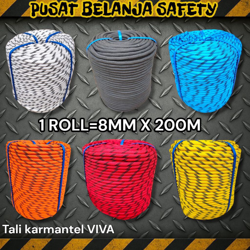Tali karmantel statis VIVA/Tali karmantel 8MM murah promo