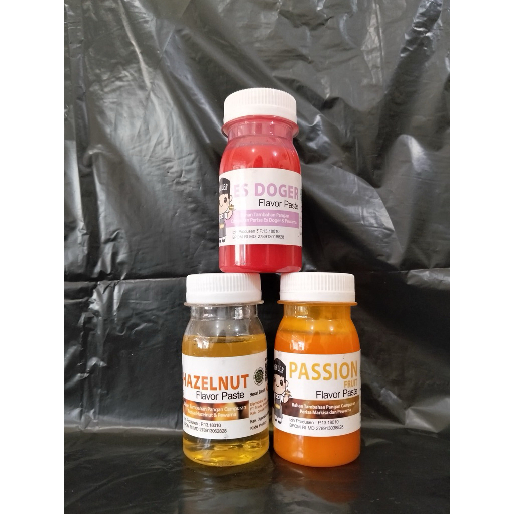 

MOHLER Perisa Pewarna Makanan Doger Hazelnut Passionfruit 60ml