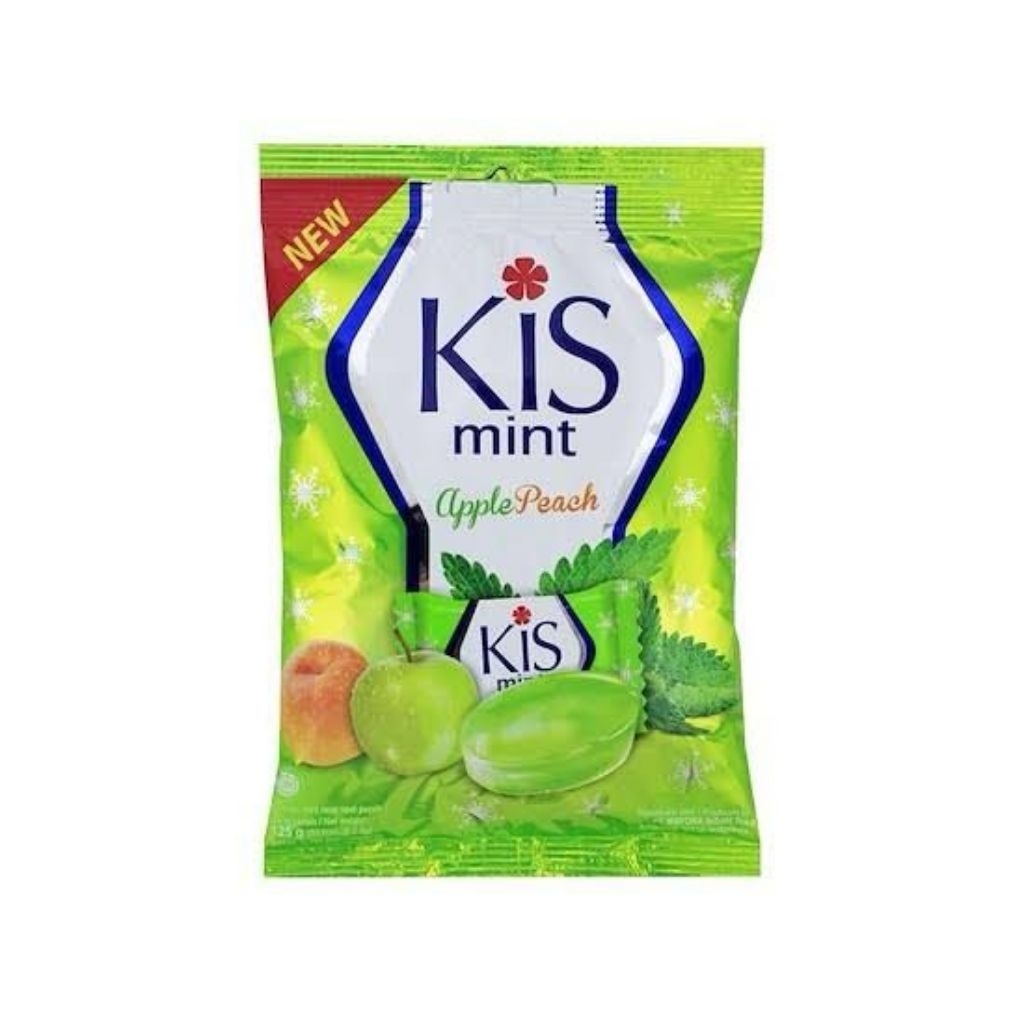 

Permen Kis Mint Apple Peach 125 gram (Isi 50 pcs)