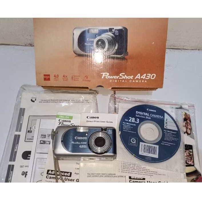 DIGICAM CANON POWERSHOT 430 *SECOND* BACA DESKRIPSI