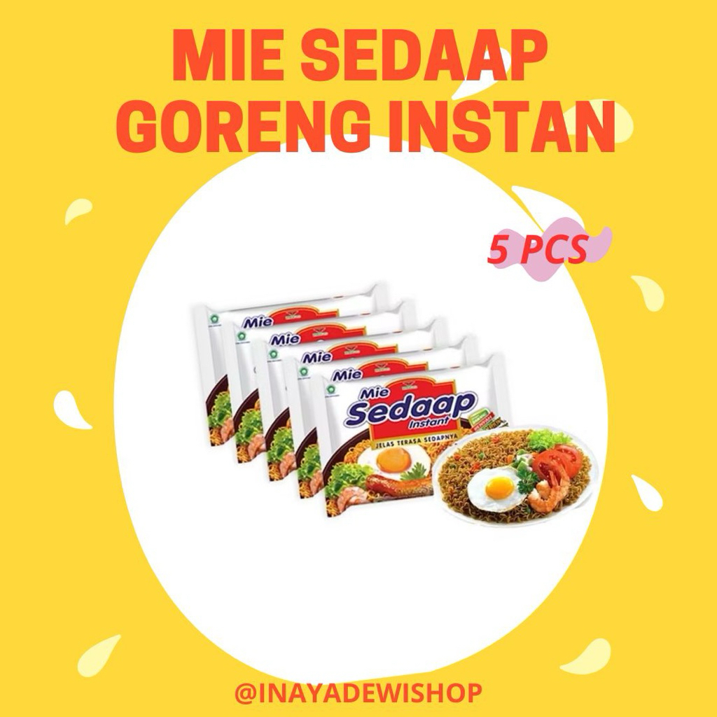 

Mie Sedaap Goreng Instan Mie Instan