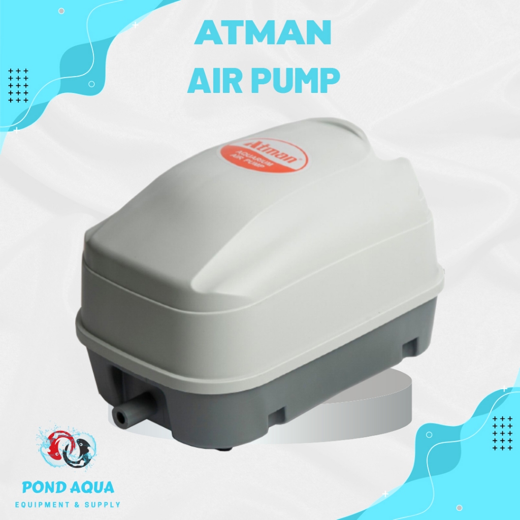 Aerator Kolam Ikan Atman HP 16000 Aerator Pompa Udara Akuarium Hiblow Aeration