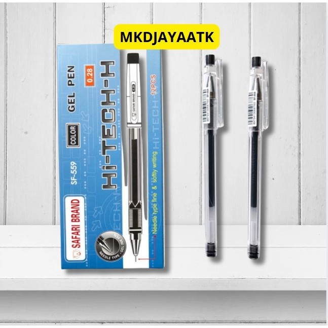 

Pulpen / Bolpen Gel Pen Hi-Tech / Hitech SAFARI 0.28 mm