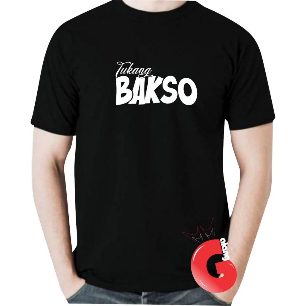 Kaos Tukang Bakso Kelilingi/Kaos Distro Pria Tukang Bakso