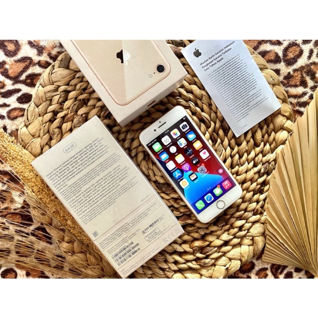 Iphone 8 256gb iBox Fullset original bebas blokir imei