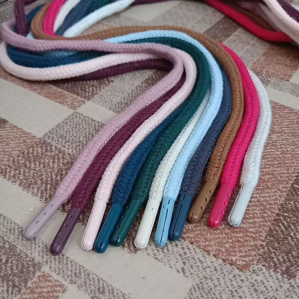 Tali Hoodie Tali sepatu ujung flat aglet