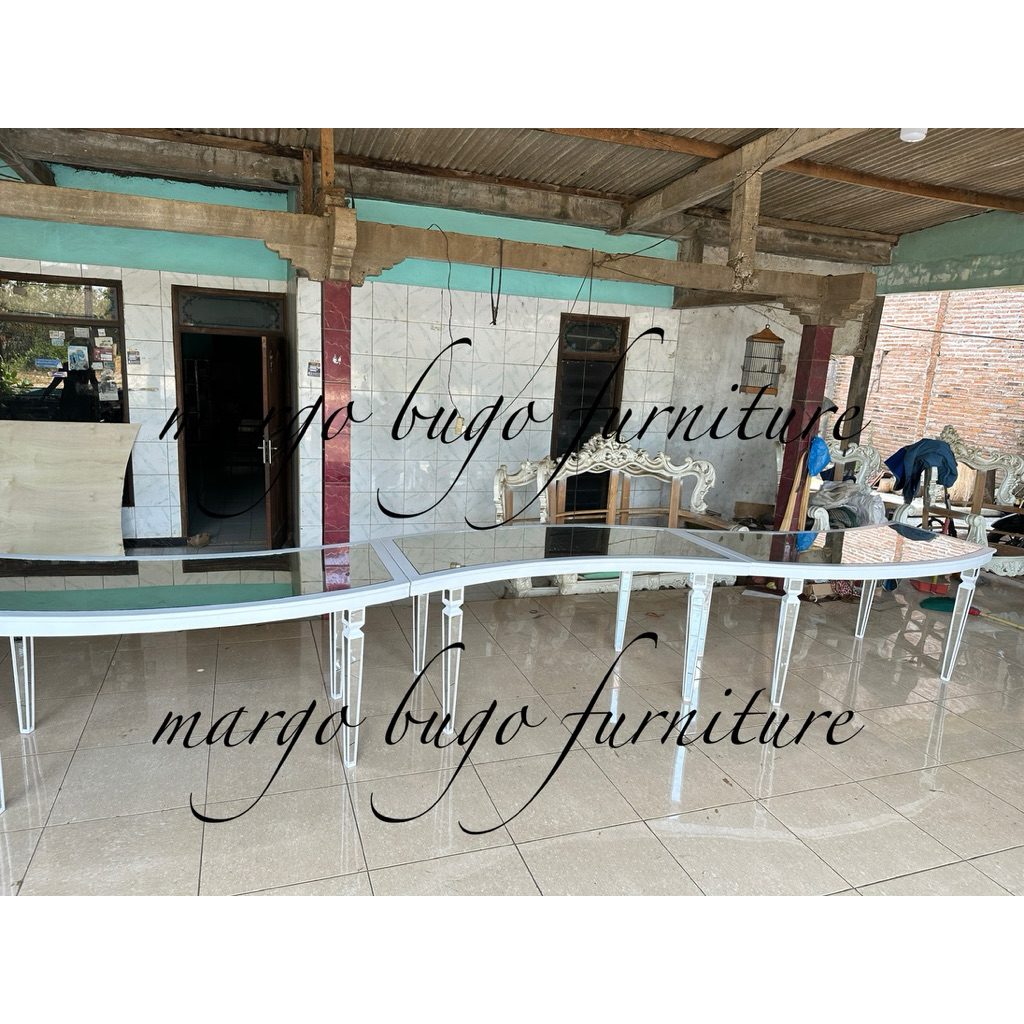 meja catering , meja prasmanan , meja catering modern, meja prasmanan wedding