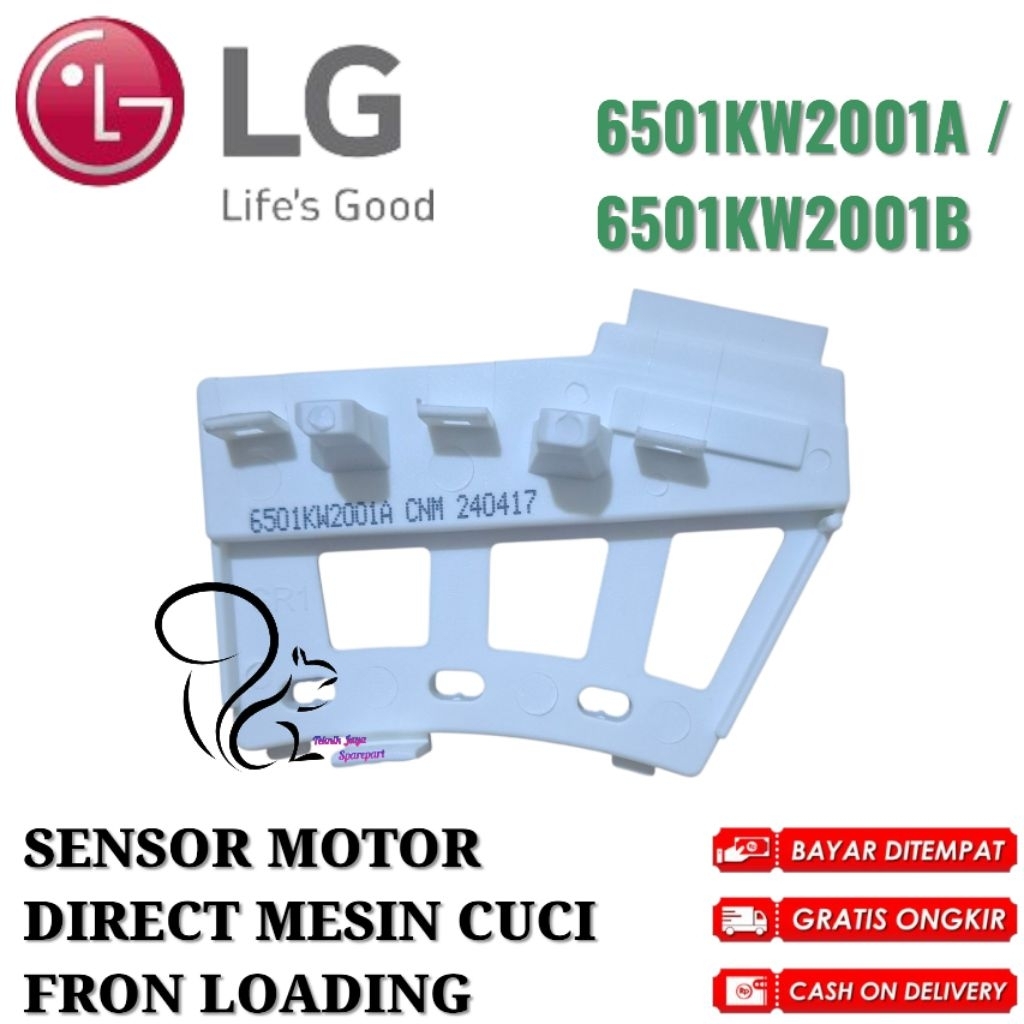 Sensor Motor Direct Mesin Cuci LG Front Loading 6501kw2001A 6501kw2001B