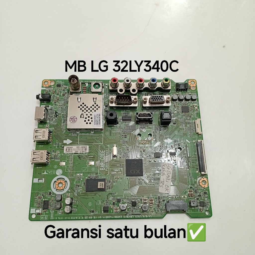MB TV LG 32LY340C MAINBOARD-MOTHERBOARD-MOBO-MODUL MESIN TV LG 32LY430C