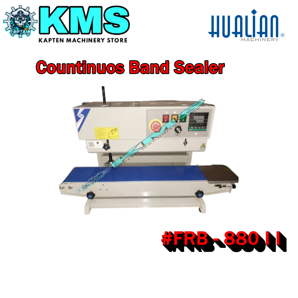 FRB-880 Continuous Sealer Mesin pres segel plastik FRB-880II Vertikal