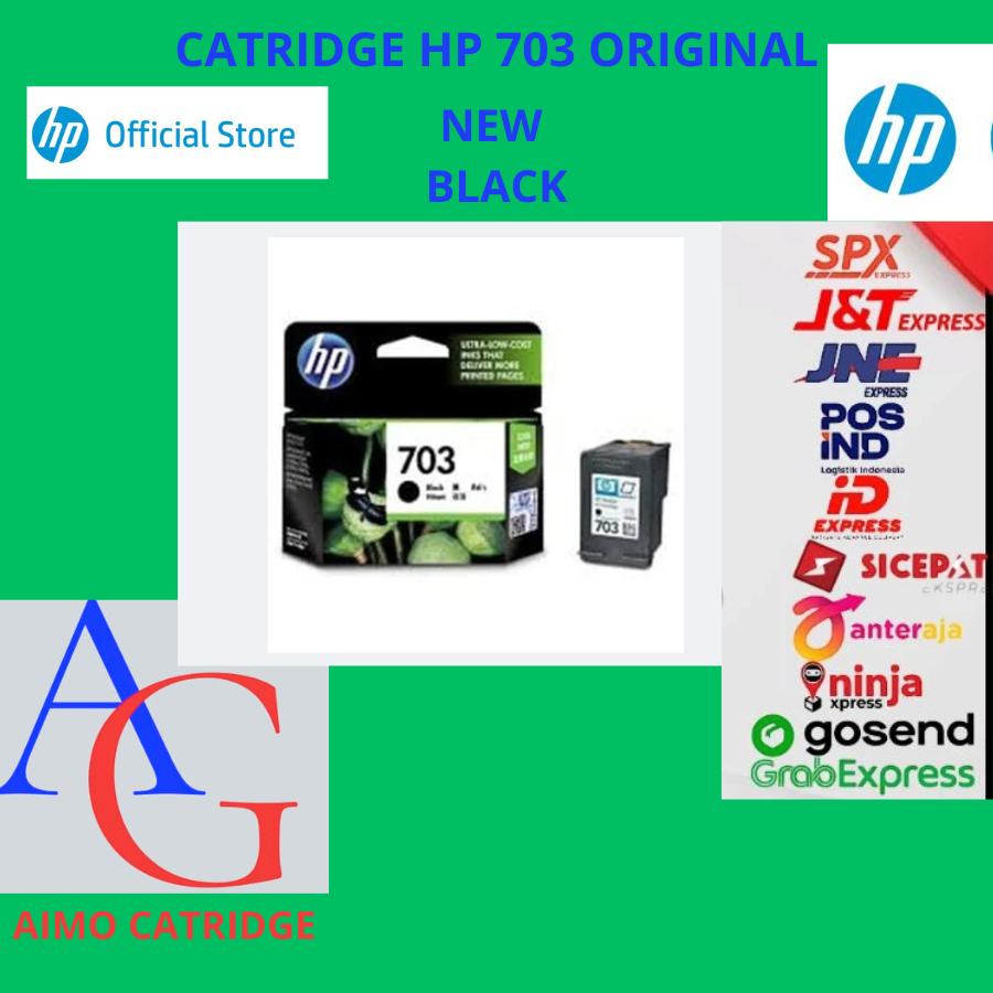 HP 703 Tinta Printer - Black