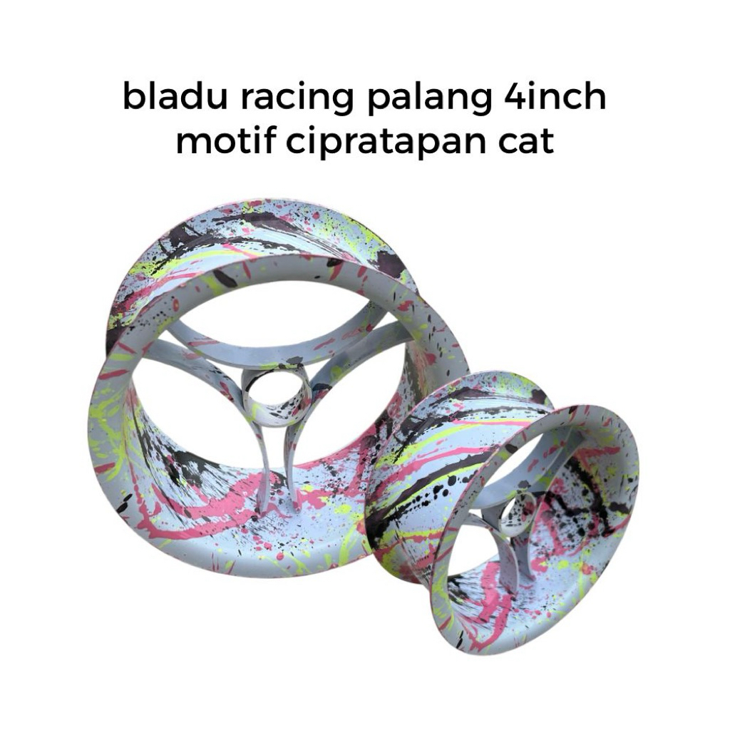 bladu racing palang 4inch motif ciprat