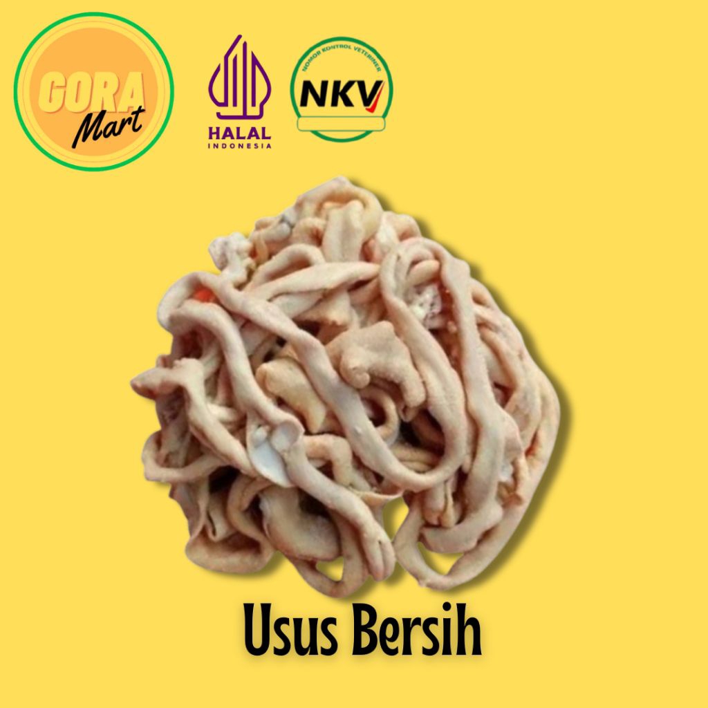 

USUS AYAM / Usus Ayam 1kg/ Usus Ayam Bersih / Usus Ayam mentah Kemasan 1Kg