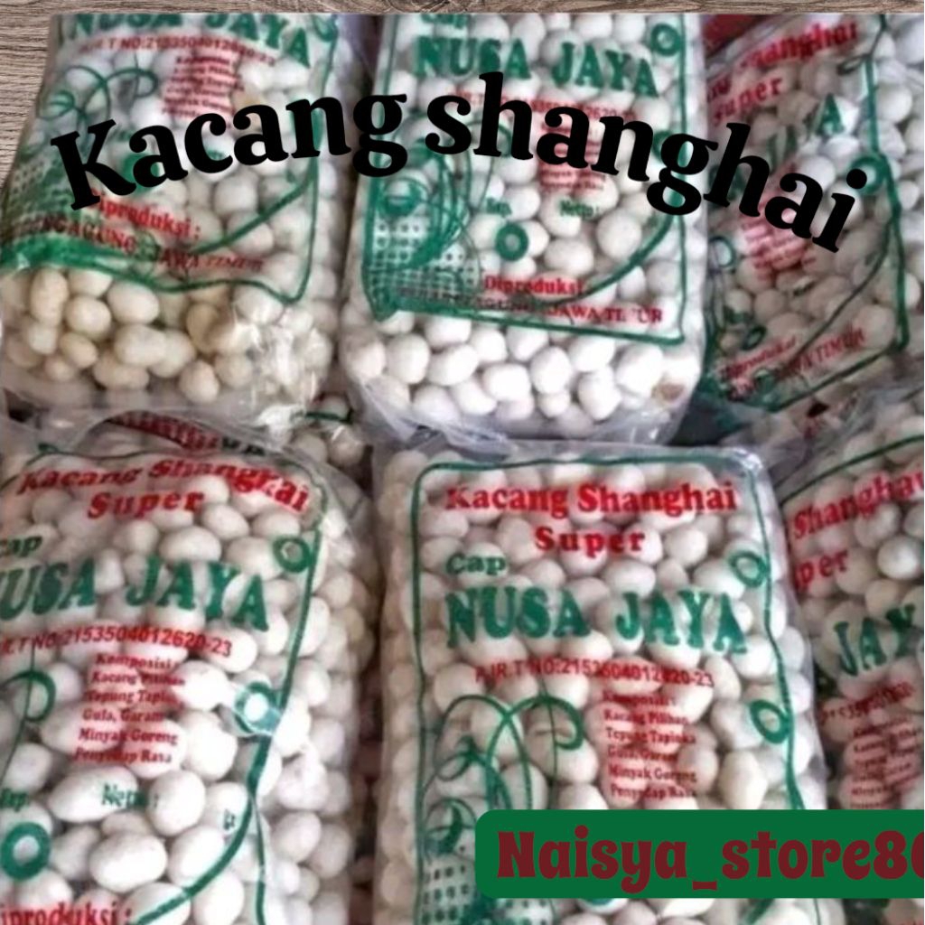 

kacang shanghai kacang atum nusa jaya empuk dan renyah