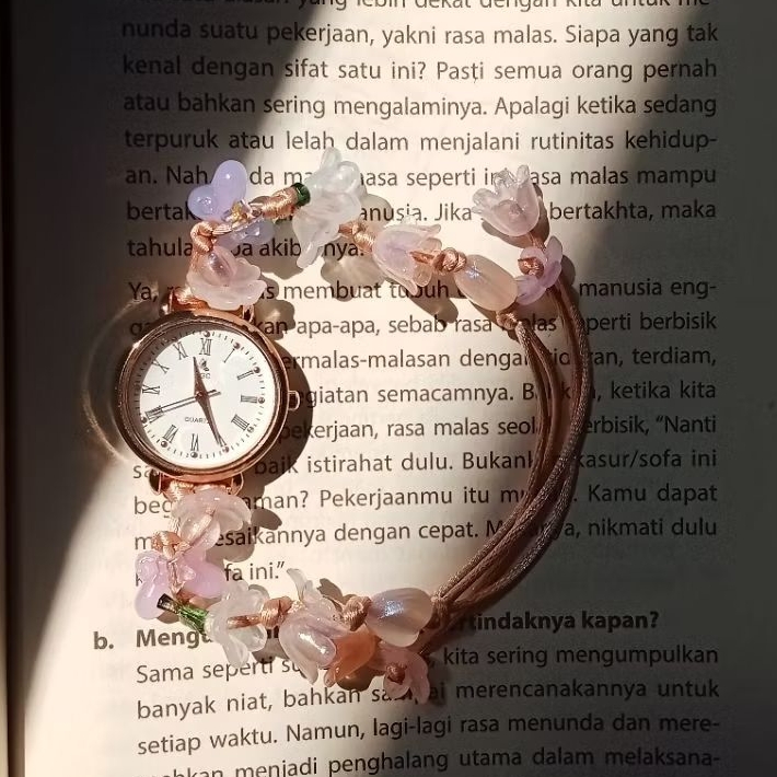 bangle watch satin beads|| bangle watch tali satin manik² || by: Circlecharmallbeads. Jewelry