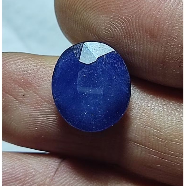 Batu blue safir natural