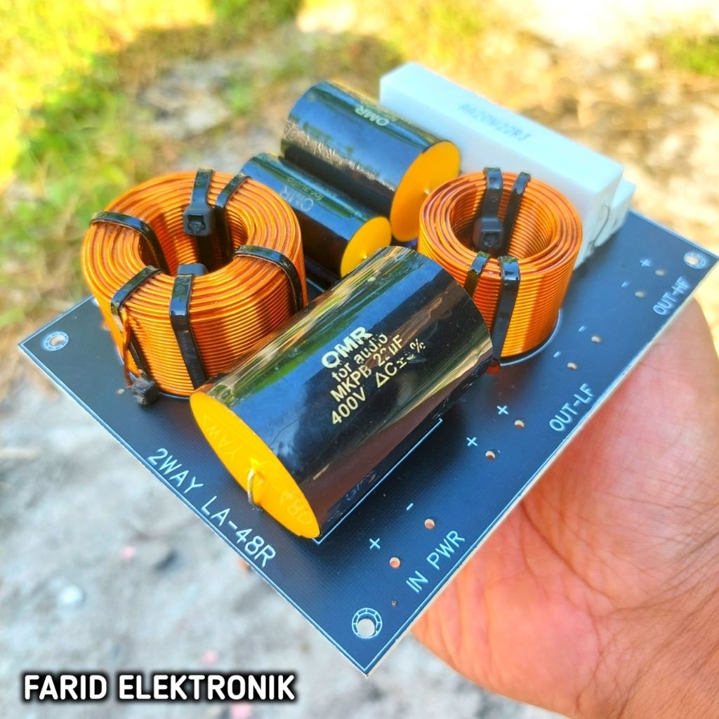 CROSSOVER PASIF 2 WAY LA-48R MID HIGH 4 OHM BY XONE original