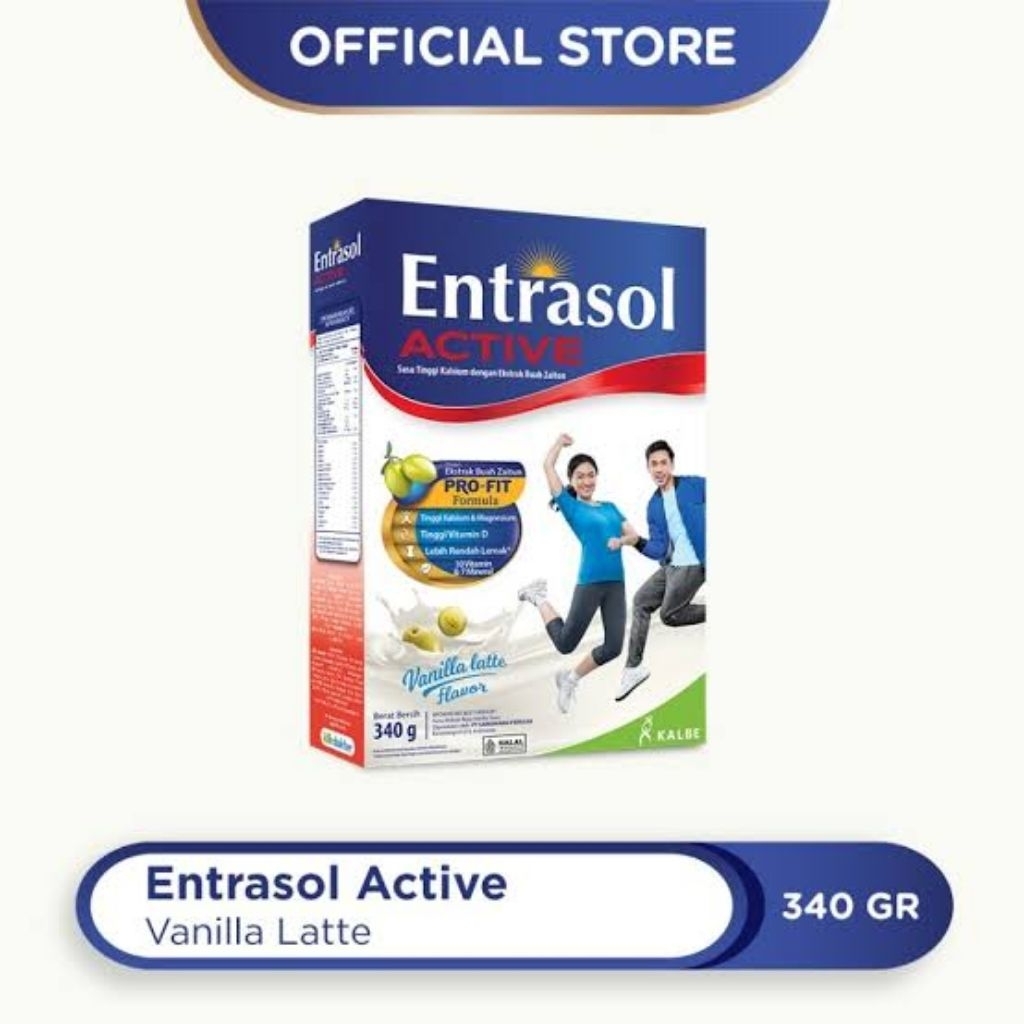 

Entrasol Active 340gr