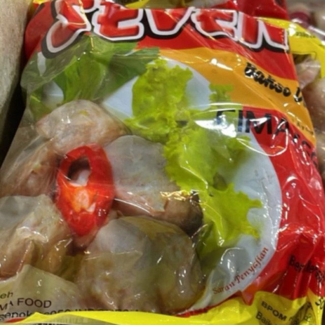 

Baksa daging sapi Seven isi 50