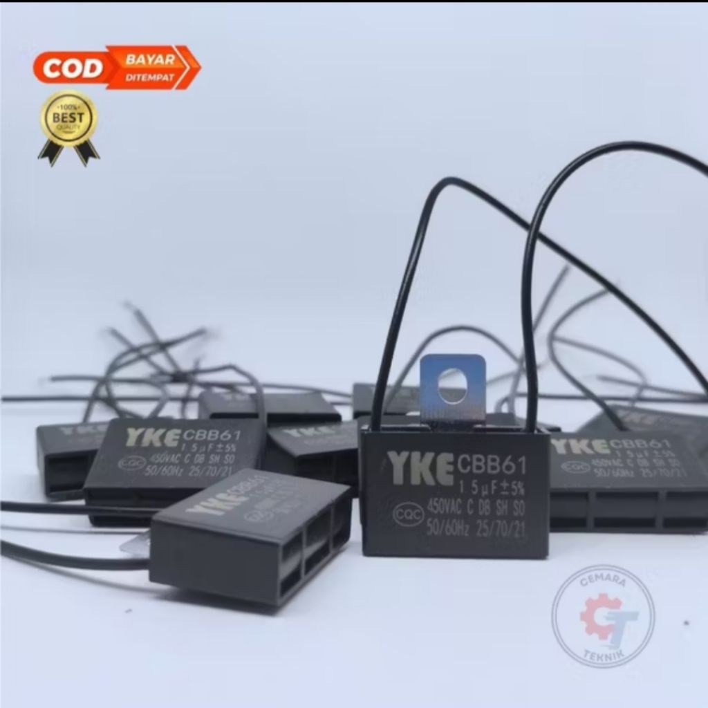 Kapasitor kipas angin 1.5 uf
