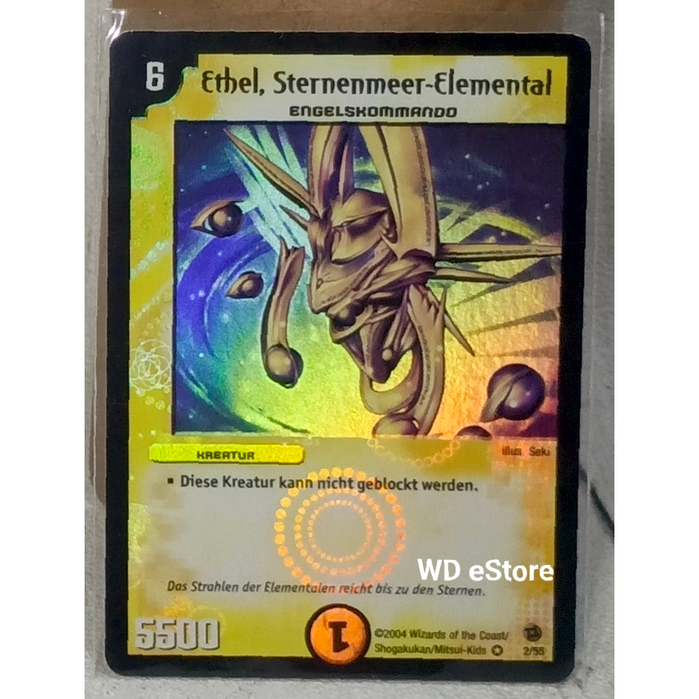 2004 Kartu Foil Wizard of The Coast Duel Master, Ethel (bahasa Jerman)