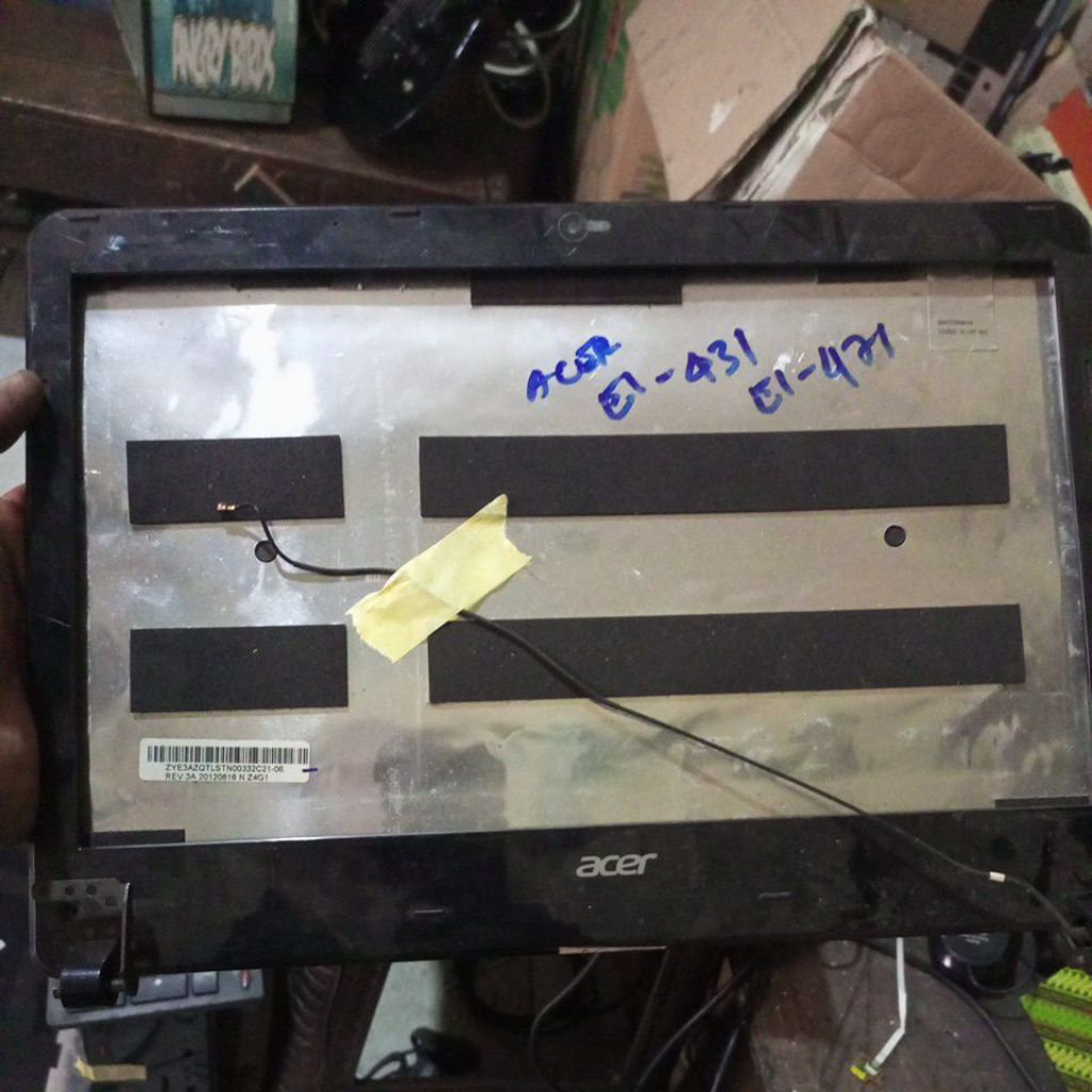 casing laptop frame lcd Acer e1-431 e1-471