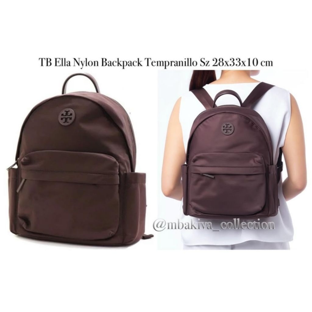 TB Ella Nylon Backpack Tempranillo