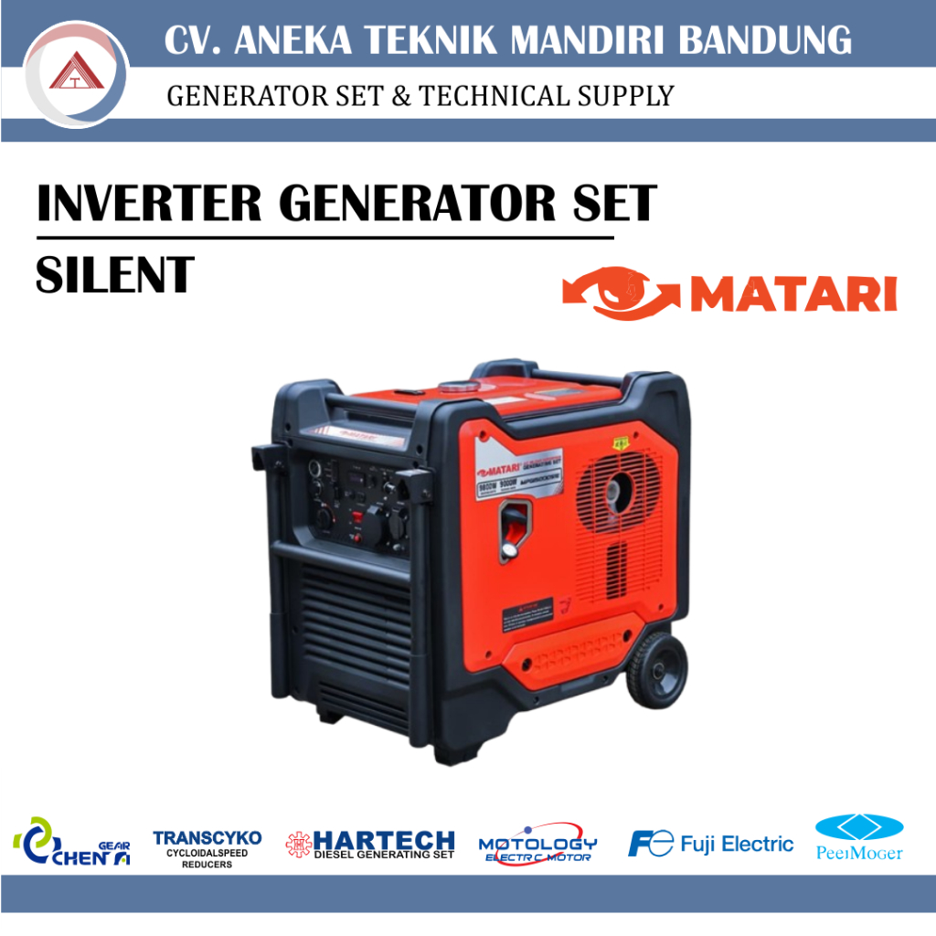 MATARI SILENT INVERTER GENERATOR / MATARI GENSET / GENSET SILENT / INVERTER GENERATOR / GENSET SILEN