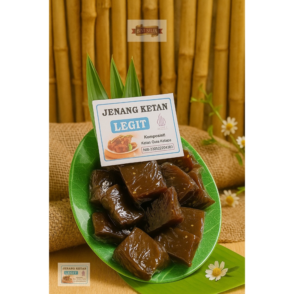 

Jenang Ketan Wijen Asli – Oleh-Oleh Khas Jawa 500gr/16pc
