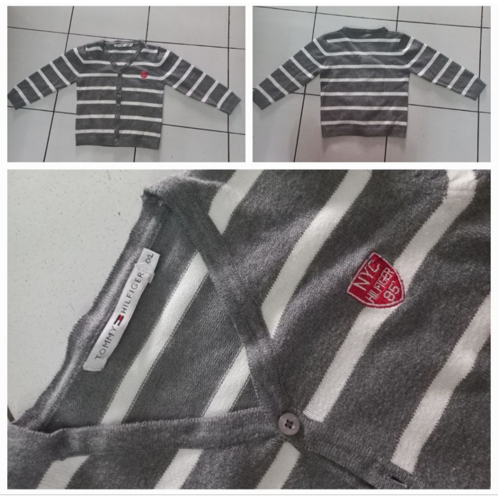 Sweater Anak stripe NYC Original Tommy Hilfiger