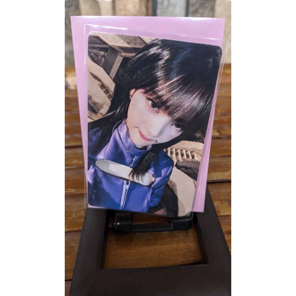 photocard ofc karina aespa Armageddon biru