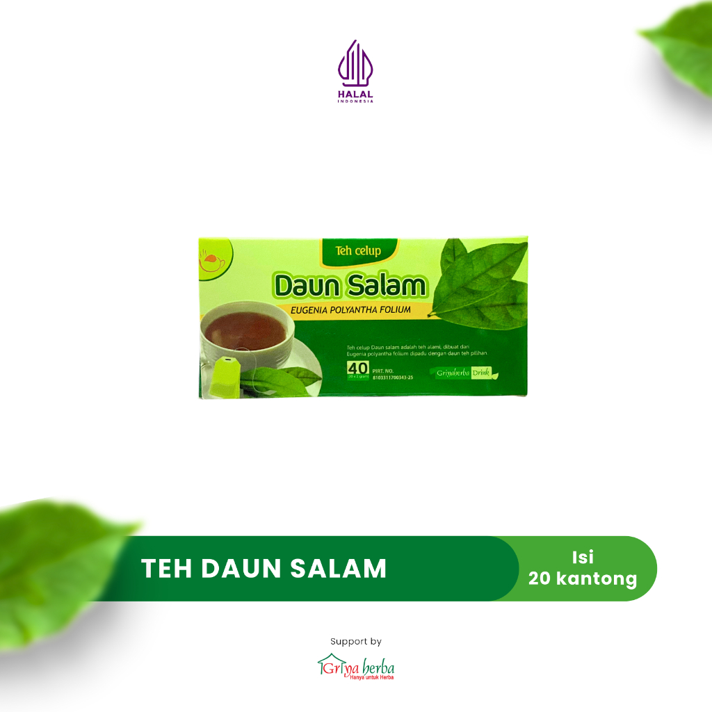 

TEH DAUN SALAM - Teh Herbal untuk Kolesterol