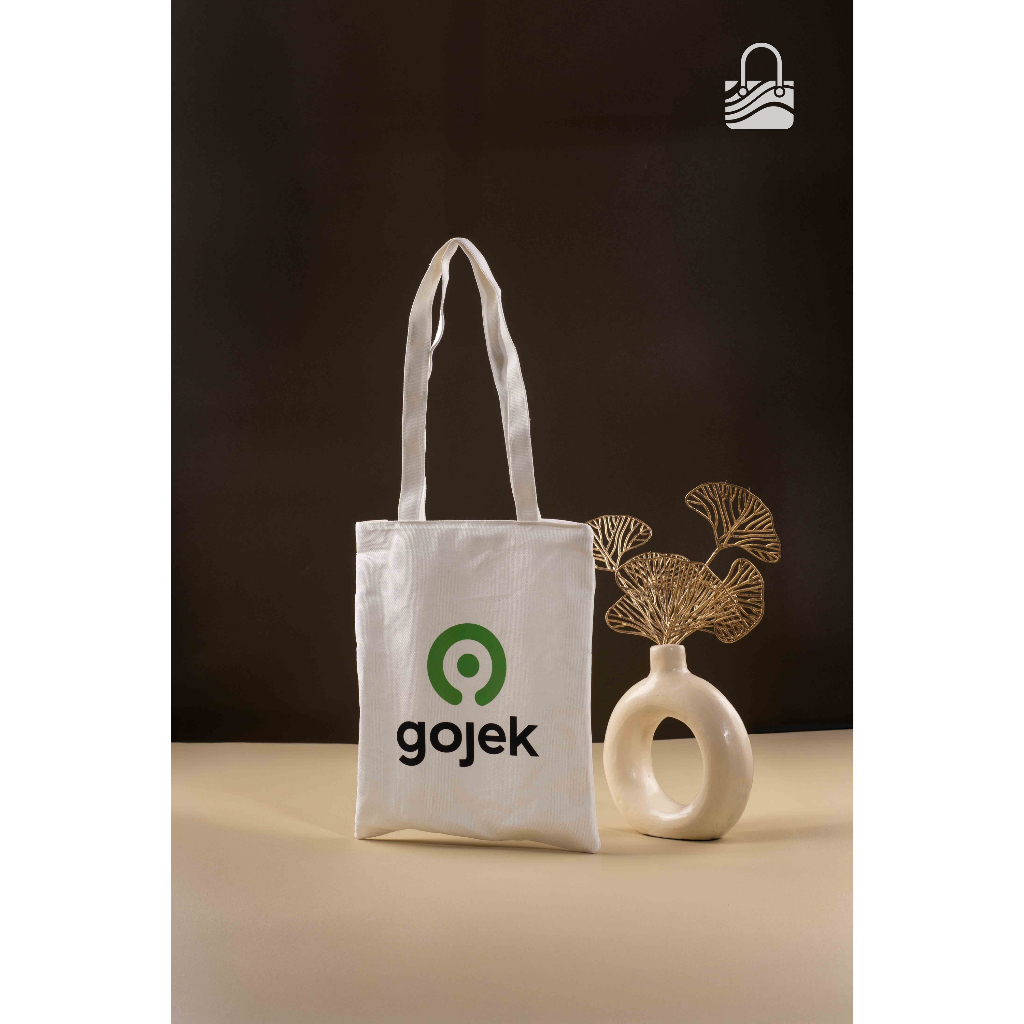 

Totebag Tas Kanvas Perekat Putih Polos Sablon Print DTF Termurah Full Color Eco Print dan Lukis Tas Kado dan Kemasan