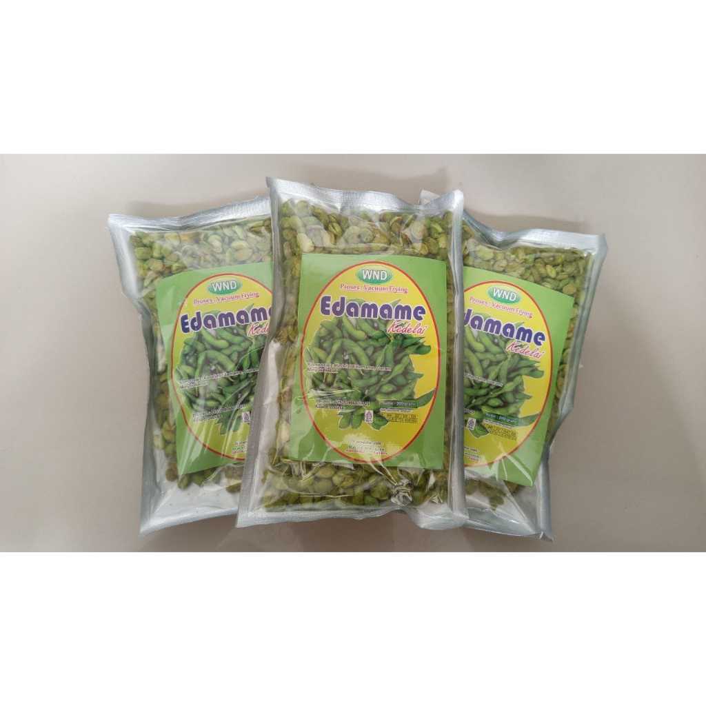 

Edamame Crispy - Fried edamame 200g - Agrapana Food Official - Oleh- oleh khas jember