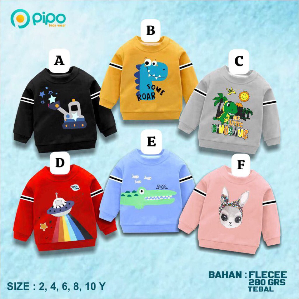 Sweater dino kids by pipo