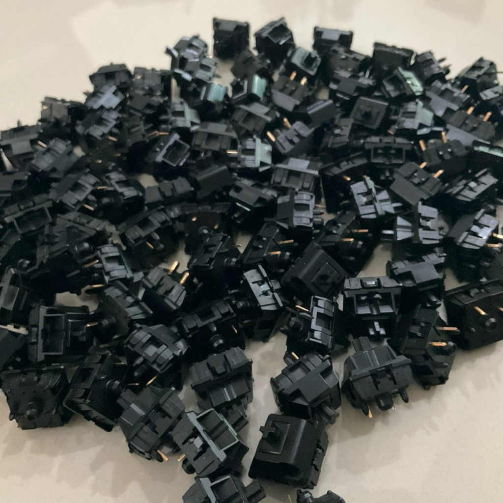Jwick Black 63.5g Linear Switch for Mechanical Keyboard 100pcs
