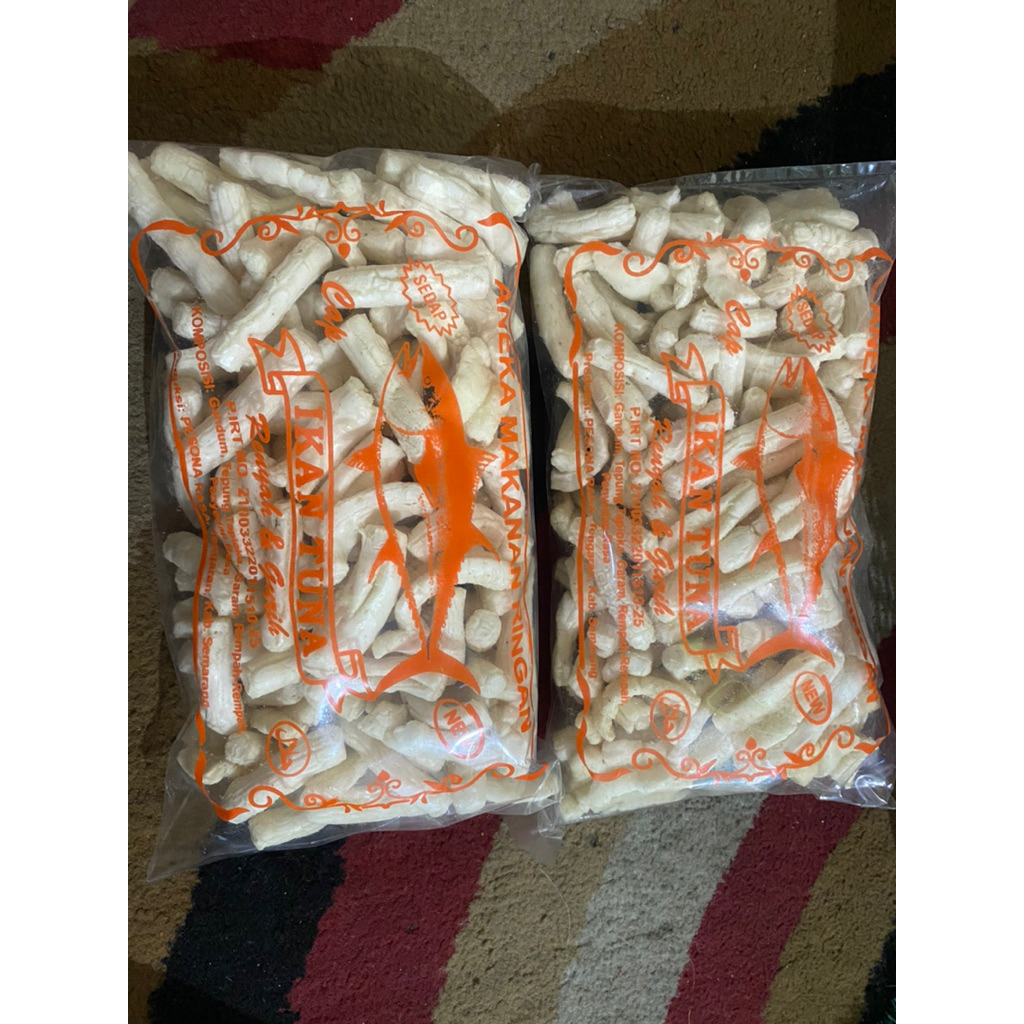 

Kerupuk Ikan Tuna Putih 100gr