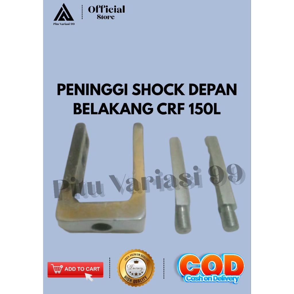 Peninggi Shock Depan Belakang CRF 150L