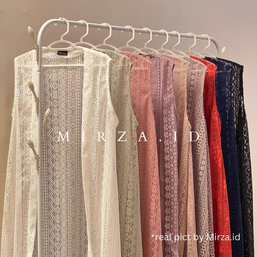 Outer Brokat Kondangan Tanpa Lengan Premium