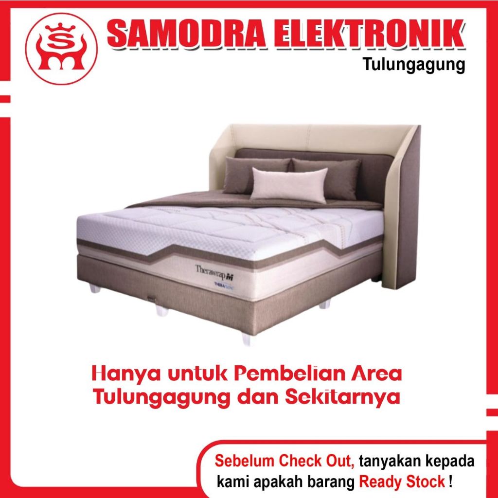 SpringBed THERAPEDIC Therawrap M Hourglass Series Matras Saja Ukuran 160x200 | Kasur | Tempat Tidur 
