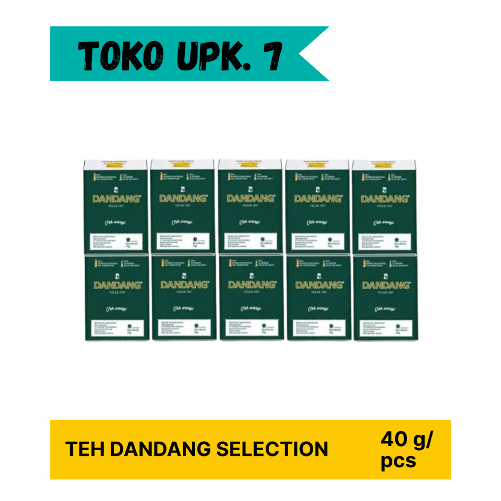 

Teh Dandang Hijau Biru Merah Kemasan 1 Slop 40 g isi 10 Pcs / Teh Dandang Tubruk