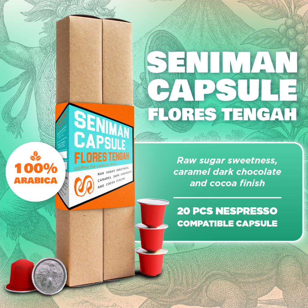 

20 pcs Seniman Capsules Flores Tengah