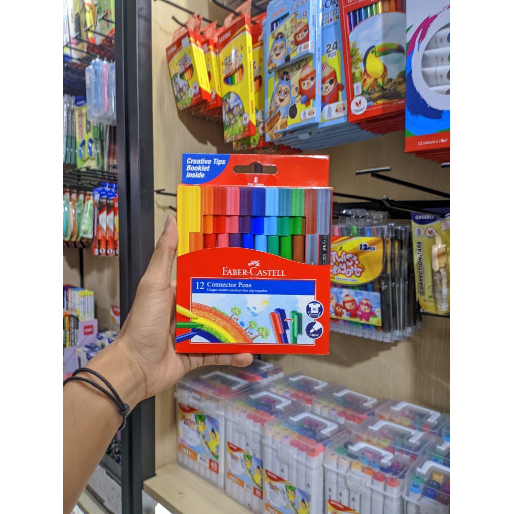 

Faber- Castell | Connector Pens | Spidol Warna Anak sekolah