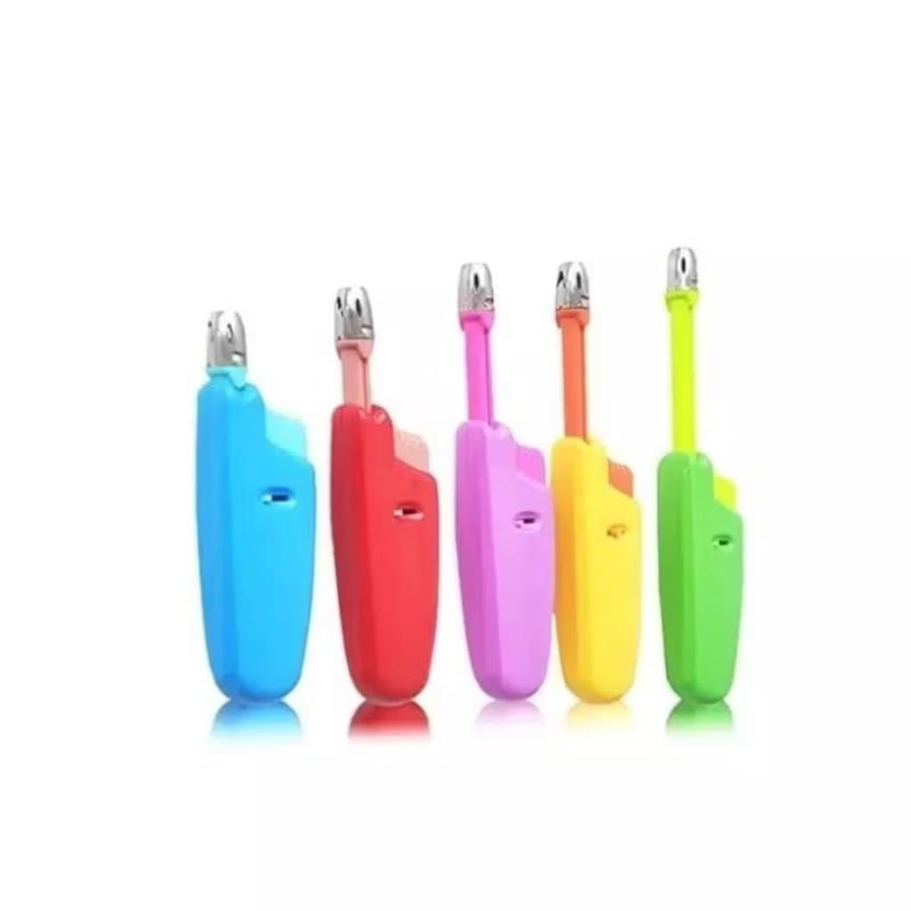 Korek Api Pemantik Gas New Macaroni M-2000 Kompor Bisa Refill Bisa Lipat Multifungsi Korek Api Gas P