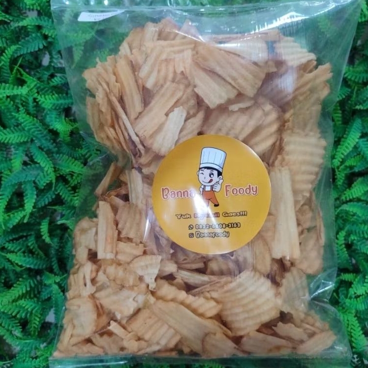 

KERIPIK SINGKONG KENTANG ISI 500 GRAM | Banna Foody | Snack Viral